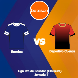 Betsson Ecuador: Emelec vs Deportivo Cuenca (21 Agosto) | Pronósticos para la Liga Pro Primera A