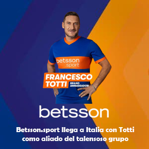 Betsson.sport y Francesco Totti: Una nueva era en el deporte italiano