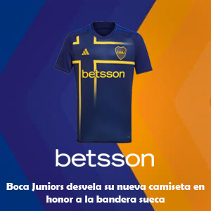 Boca Juniors desvela su nueva camiseta en honor a la bandera sueca