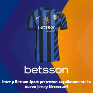 Inter y Betsson Sport revelan la nueva camiseta